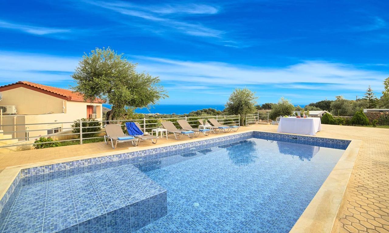 Aqua Blue Villas With Heated Pool Mathes Exterior foto